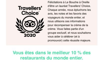 Traveller’s choice 2020